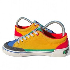 Champion Bandit Color Block Canvas Sneakers Youth 5Y (Women’s 6.5-7) Multi-Color