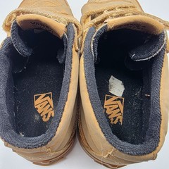 Vans Sk8-Mid Reissue V MTE Kids Size 2 Apple Cinnamon Brown Shoes Walking Casual