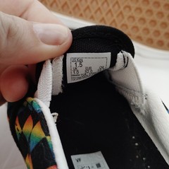 EUC Vans Gradient Rainbow Checkered Classic Slip On Shoes Kids Size 1.5