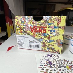 VANS Wheres Waldo? SneakersTD Kid Sz 4 Skatecore Kidcore Unisex Cartoons Toddler