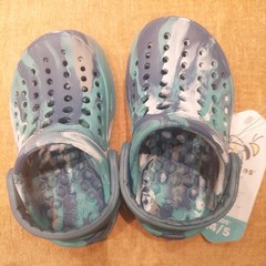 Kids Active clogs size 4/5 Joybees Slip-On Shoes Blue Teal NWT