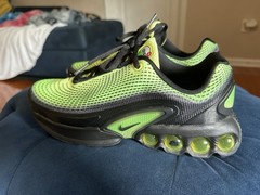 Air Max DN Lemon Twist/ Green Strike/Black Size 7Y Big Kids – HV5257-700