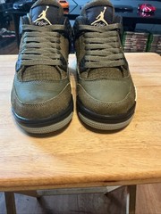 Nike Air Jordan 4 Retro SE Craft Medium Olive FB9928-200 Size 4Y