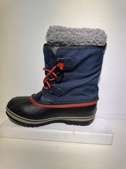 Sorel Boots Yoot Pac Nylon Waterproof Snow Winter Faux Fur NY1879-464 Size 7