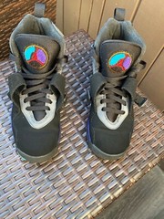 Jordan Retro 8 VIII “ Aqua “ size 6.5 (GS) Original Space Jam ‘Bugs Bunny’