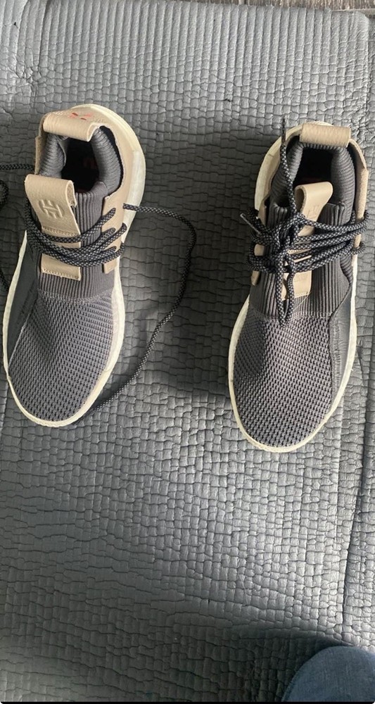 adidas Harden Vol. 2 LS “Grey” colorway Gray/Beige US 11