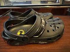 CROCS Kids Batman Batmobile Classic Clog Black Size: J3 (210229-001)