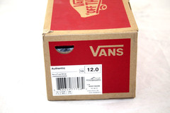 VANS AUTHENTIC NAVY/TRUE WHITE LOW TOP YOUTH LITTLE KIDS SHOE SIZE