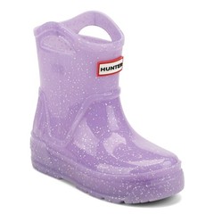 Hunter Little Kids Georgey 3 Kid’s Rain Boots, Light Purple, K10