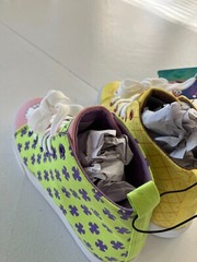 Nickelodeon Spongebob & Patrick High top shoes NEW size 5 MSRP $59.99