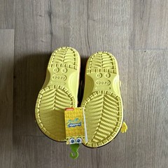 Crocs SpongeBob SquarePants Classic Clog Yellow 3D Slip-On US 9 EU 42-43