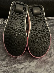 Heelys Pro 20 Nova Roller Shoes – Size 1 Youth – Pink/Silver Multicolor
