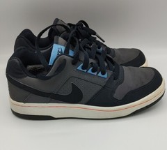 Nike Delta Force Boys Size 6 Youth Gray Blue Shoes Sneakers Running 318704-030
