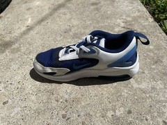 Nike Air Max Bolt, 2.5 Y, Blue White CW1627 400 FREE SHIP Minor Wear SEE PICKS