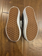 Vans Classic Authentic Canvas BLACK/WHITE Toddler Size 10.5