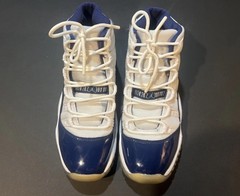Size 5.5 Y – Jordan 11 Retro High Win Like ’82 Navy Blue