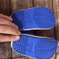 Crocs Kid’s Unisex Crocband Clog Bolt Croslite- US Kid’s C 4 USA Red White Blue