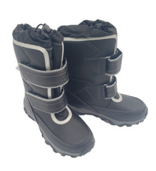Lands‘ End Snow Flurry Insulated Boot Black Youth US 2 M Style 525909