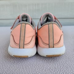 Nike Flex Contact TDV Hook & Loop Sneaker SZ 1Y Pink Rose Gold 917938-600