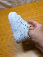 Nike Air Force 1 ‘Triple White’ Toddler Sneakers DH2926-111- SZ 4 C #10
