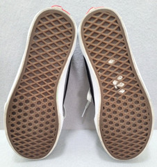 VANS Ward BLACK Canvas & Suede LACE-UP Skater Shoes SNEAKERS Unisex YOUTH 7