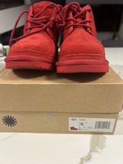 Ugg Boots K Neumel II Size 5 Color Red Super Warm Boot Perfect For The Cold.