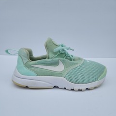 2017 Nike Presto Fly „Igloo“ Mint Green with White Swoosh Youth Shoes Size 3Y