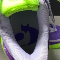 Under Armour Curry Fox 1 Basketball Beam 3028803-535 Purple Green New Youth 7Y