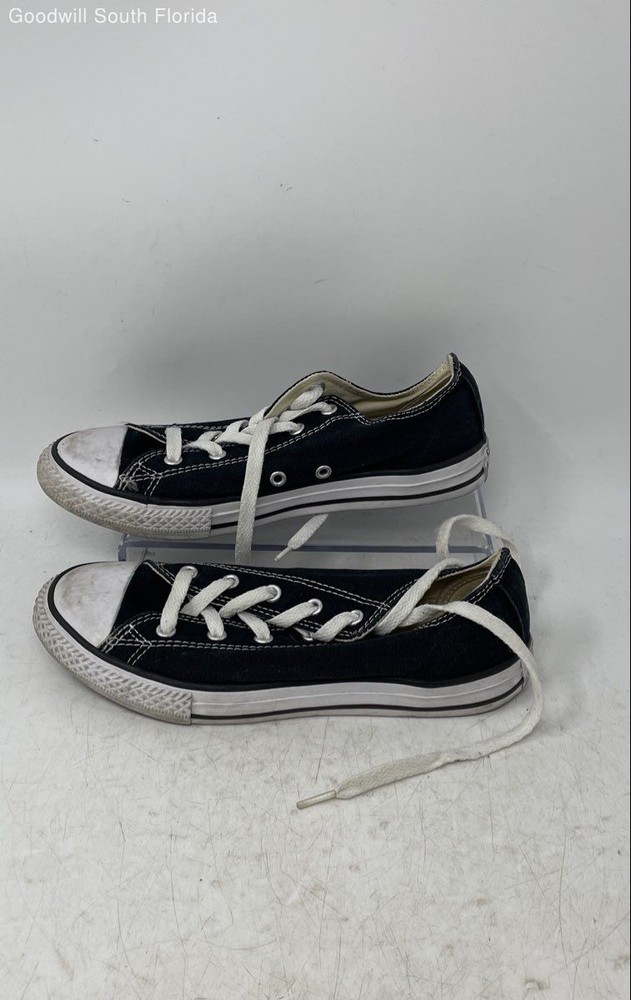 Converse Unisex Chuck Taylor All Star OX 3J235 Black White Sneaker Shoes Size 3