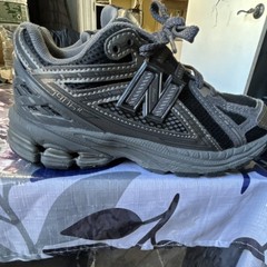 New Balance 1906R Kids Black Gray Breathable Mesh Running Sneakers