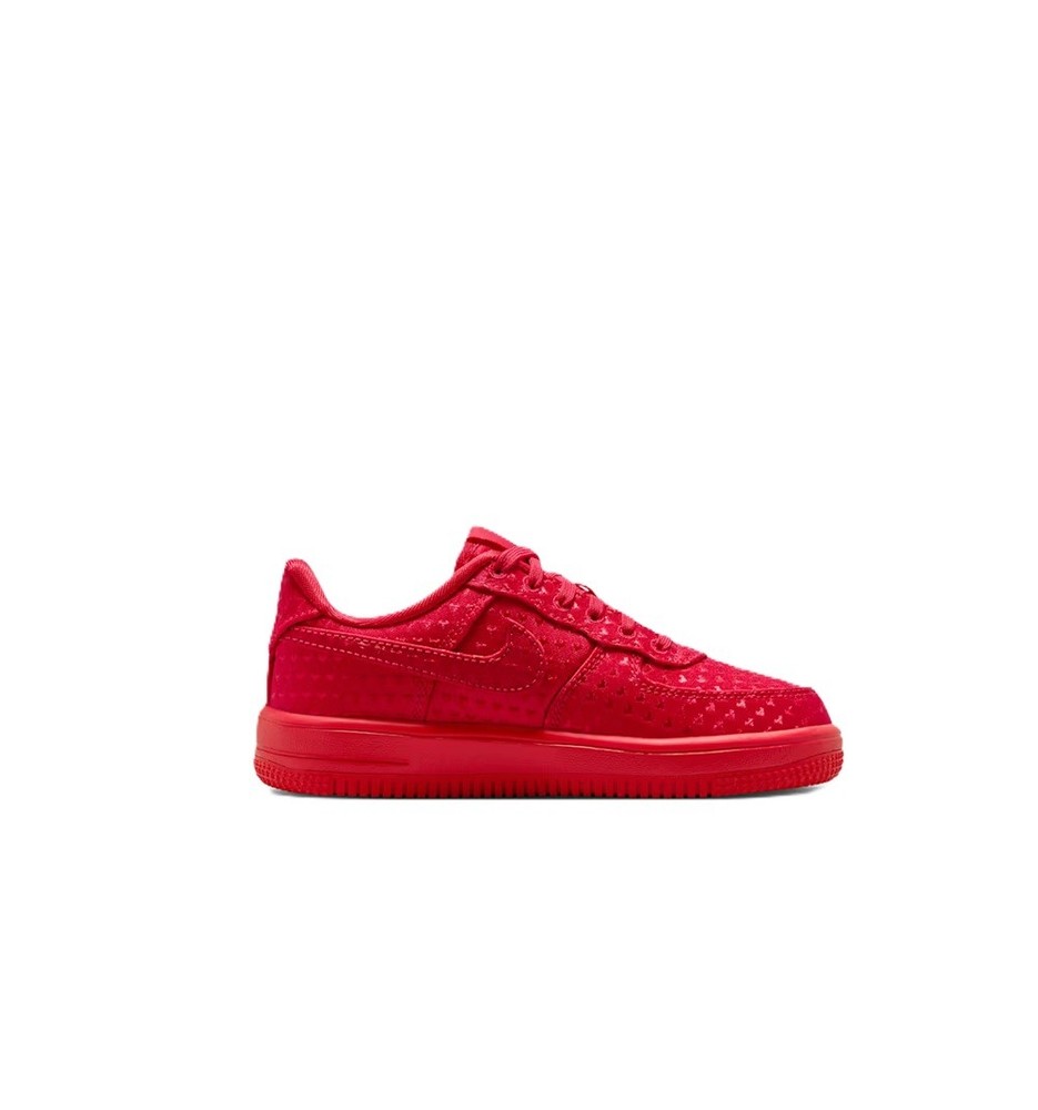 Little Kid’s Nike Force 1 Low Lace ‚Valentine’s Day‘ University Red/University