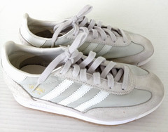 Size 4 Big Kids Adidas Originals SL 72 RS Youth Shoes IH8079 White and Gray