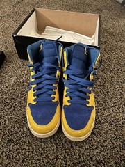 Air Force One Laney Yellow and Blue Size 5 kids