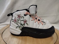 Size 1 Y(PS) – Jordan 12 Retro Mid Floral (DR6954-100) CLEAN