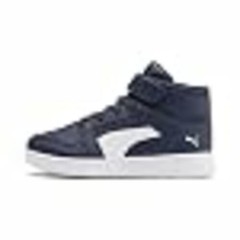 Sz PUMA Rebound Layup Synthetic Leather Hook and Loop (Little Kid) Puma Team