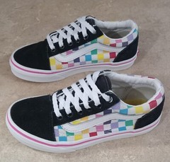 Vans Off The Wall 721356 Multi-Color Checkered US Kids 1.0