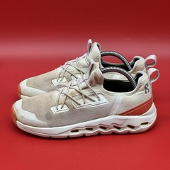 On Running Cloudleap Kids Ivory Flame Pull-On Athletic Shoes – Unisex Size 2.5Y