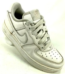 Nike Air Force 1 Kids Sneakers Athletic Shoes White Size 1 Y 314193-117