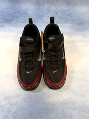 Nike Air Max BIA PS Black Smoke Gray Team Red Kids Shoe Size 1Y NEW