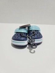 Crocs Crocband II Clogs c4/5 Navy Ice Blue New With Tags