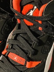 Size 7 (GS) – Jordan Jumpman Two Trey Mid Black Infrared – NWOB