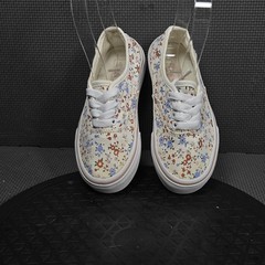 Vans Shoes Kids Size 12 Multicolor Floral Canvas Low Top Casual Skate Sneakers
