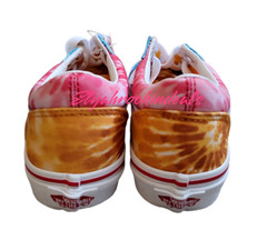 NEW VANS UNISEX KIDS OLD SKOOL TIE DYE BLOCK MULTICOLOR / TRU CANVAS SKATE SHOES
