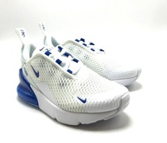*NEW* Pre-School Kids NIKE AIR MAX 270 (PS) WHITE GAME ROYAL (AO2372 118)