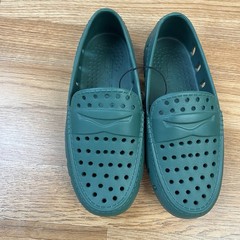 Floafers Prodigy-3 Forest Green/Black Loafers Shoes Big Kids Size 3 NEW