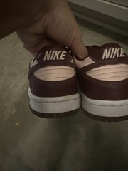 Nike Dunk Low Grade School Team Red Pink FB9109-600 Women Girls Kids Youth 5Y