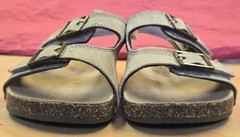 OshKosh B’Gosh Toddler Size 10M Bruno Casual Sandals Taupe Cork Suede