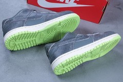 Nike Dunk Low SE TD Iron Grey Ghost Green Toddler Size 10C DQ6217-001 NEW