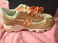 New Balance 1000 GC1000FP Unisex Kids Sneaker Brown/Orange US 6.5 Kids 8W