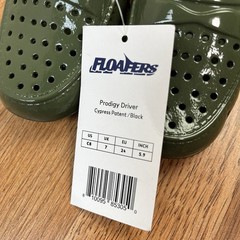 Floafers Prodigy Driver Patent Cypress Green Loafers Shoes Litte Kids Size 8 NEW